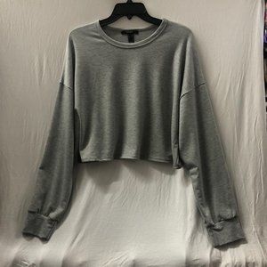 Publik gray crew neck sweatshirt